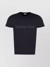 Saint Laurent Reverse Logo T-shirt In Black