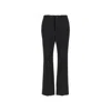 Saint Laurent Cotton Pants Women In Black