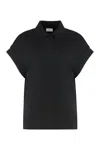 Saint Laurent Sleeveless Polo Shirt