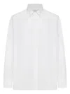 Saint Laurent Cotton Poplin Cassandre Shirt Clothing In White