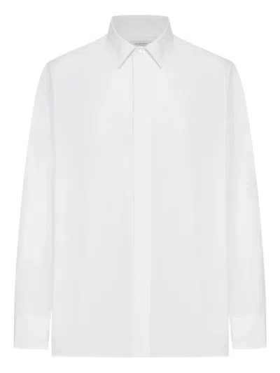 SAINT LAURENT COTTON POPLIN CASSANDRE SHIRT