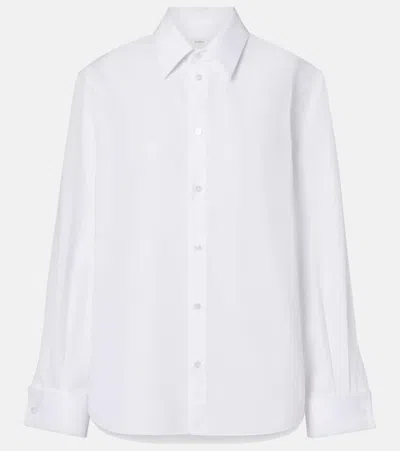 Saint Laurent Cotton Poplin Shirt In Multi