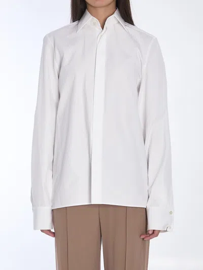 SAINT LAURENT COTTON POPLIN SHIRT