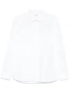 Saint Laurent Stripe-jacquard Shirt In White