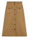 Saint Laurent Midi Skirt