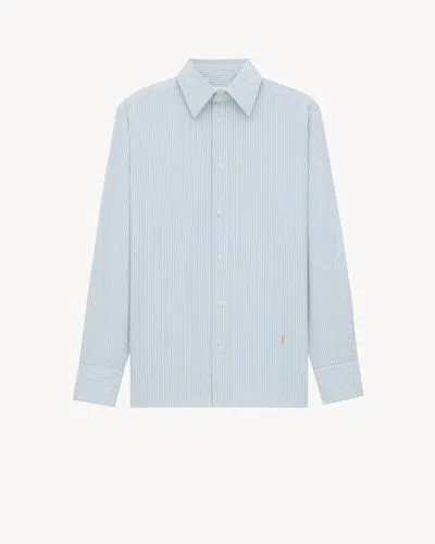 SAINT LAURENT SAINT LAURENT COTTON STRIPED SHIRT