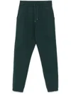 Saint Laurent Cotton Sweatpants In Green