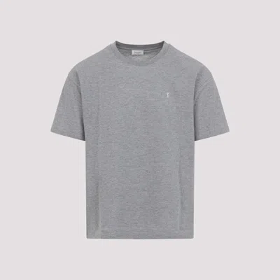 Saint Laurent Cotton T-shirt In Gray