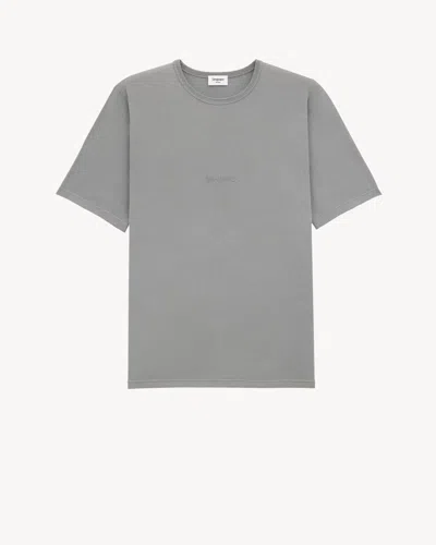 SAINT LAURENT SAINT LAURENT COTTON T-SHIRT WITH LOGO