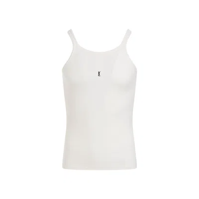 SAINT LAURENT SAINT LAURENT COTTON TANK TOP