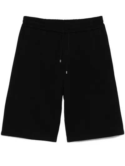 SAINT LAURENT COTTON TRACK SHORTS