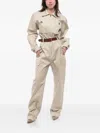 Saint Laurent Jumpsuits In Neutrals
