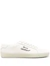 Saint Laurent Court Classic Canvas Sneakers In Neutrals