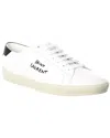 Saint Laurent Court Classic Leather Sneaker In White