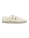 Saint Laurent Logo Print Low Top Sneakers
