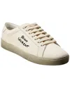 SAINT LAURENT SAINT LAURENT COURT CLASSIC SL/06 CANVAS & LEATHER SNEAKER