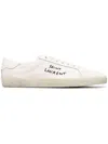 Saint Laurent Logo Print Low Top Sneakers