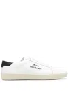 Saint Laurent Leather Men Shoes Sneaker Rubber Sole In Animal Print