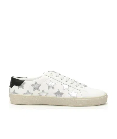 Saint Laurent Court Classic Sl/06 Sneakers In White