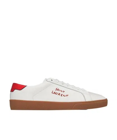 Saint Laurent Court Classic Sl/06 Sneakers In White