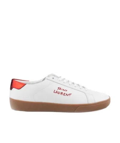 Saint Laurent Court Classic Sl/06 Sneakers In White