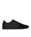 Saint Laurent Sl39 Sneakers In Black