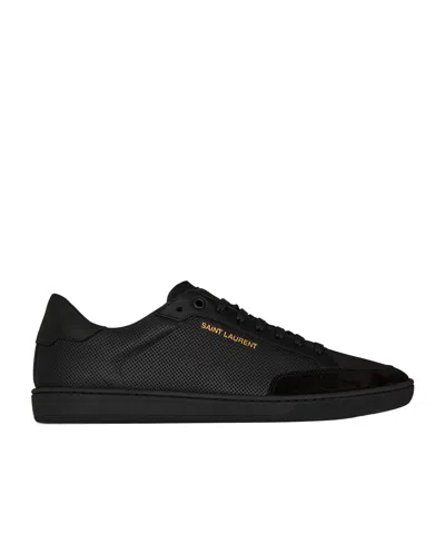 SAINT LAURENT SAINT LAURENT COURT CLASSIC SL/10 PERFORATED SNEAKERS