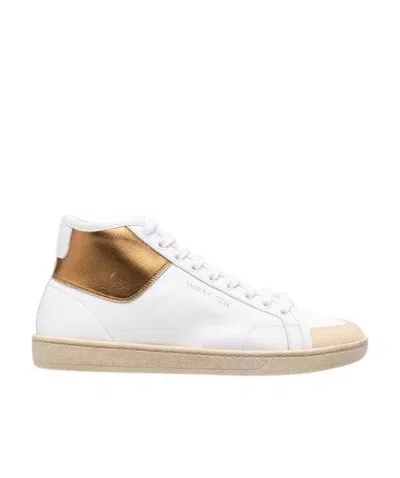 SAINT LAURENT SAINT LAURENT COURT CLASSIC LACE-UP SNEAKERS