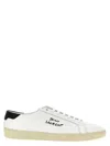Saint Laurent Leather Men Shoes Sneaker Rubber Sole