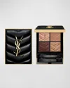 Saint Laurent Couture Mini Clutch Luxury Eyeshadow Palette In 710 Over Brun