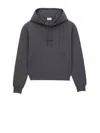 Saint Laurent Men's Cozy 100% Cotton Sweater In Gray