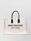 Saint Laurent Cream White Tote Bags Two Top Handles