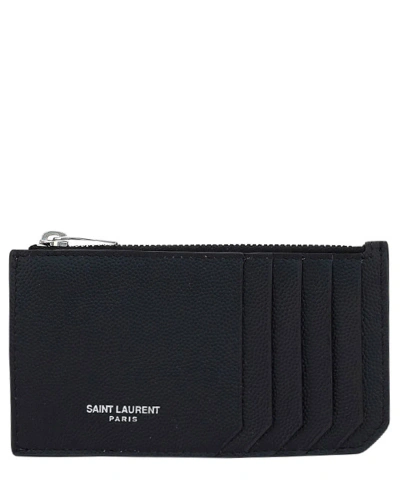 SAINT LAURENT CREDIT CARD HOLDER,609362BTY0N1000