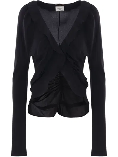 SAINT LAURENT CREPE DE CHINE BLOUSE