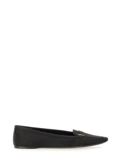 SAINT LAURENT SAINT LAURENT CREPE SATIN "POPPY" BALLERINA