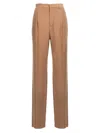 Saint Laurent Trousers In Beige