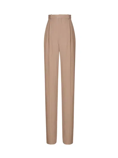 SAINT LAURENT CREPE SILK PANTS