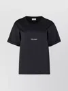 Saint Laurent Logo Print Crewneck T-shirt