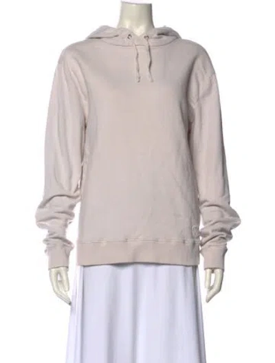 Pre-owned Saint Laurent Crew Neck Long Sleeve Sweatshirt In Pink