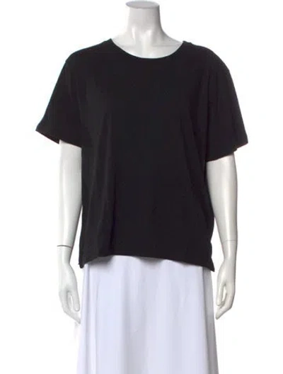 Pre-owned Saint Laurent Crew Neck Short Sleeve T-shirt W/ Tags In Black
