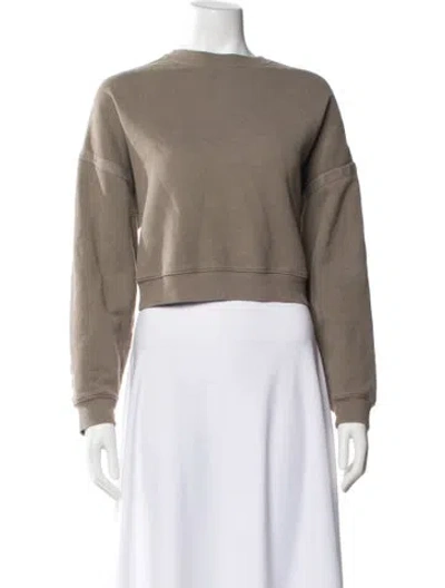 Pre-owned Saint Laurent Crew Neck Sweater In Neutral