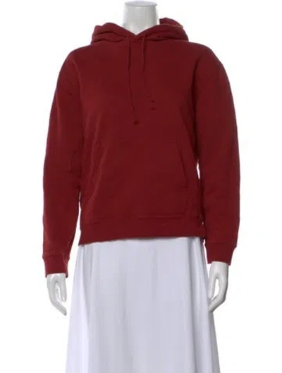 Pre-owned Saint Laurent Crew Neck Sweater In Red