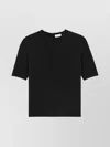 Saint Laurent Crewneck Short Sleeves Knitwear