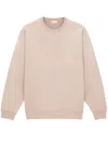 Saint Laurent Crewneck Sweatshirt In Brown