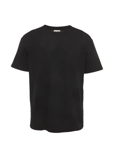 Pre-owned Saint Laurent Crew-neck T-shirt In Black