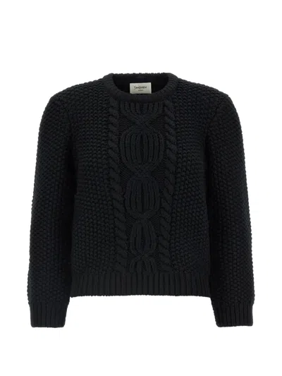 SAINT LAURENT CREW-NECK WOOL SWEATER