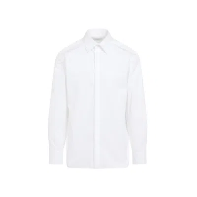 SAINT LAURENT SAINT LAURENT CRIPS WHITE COTTON SHIRT