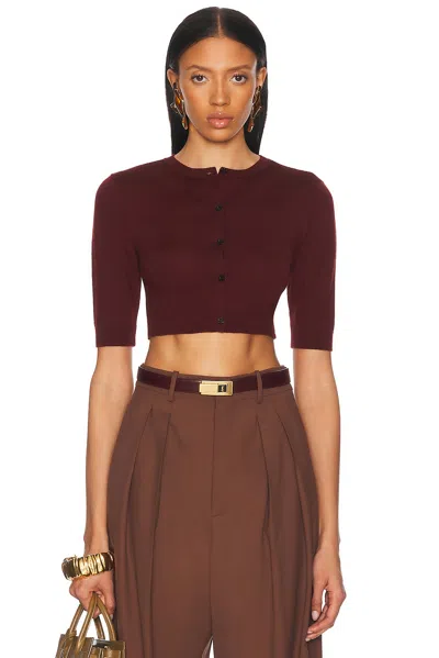 Saint Laurent Cropped Cardigan