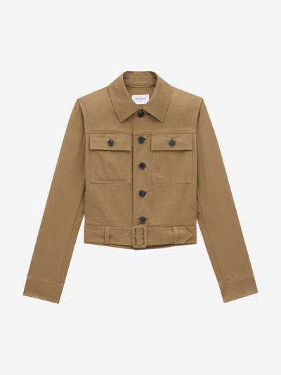 SAINT LAURENT SAINT LAURENT CROPPED DENIM JACKET
