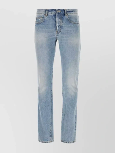 Saint Laurent Slim Fit Jeans In Blue